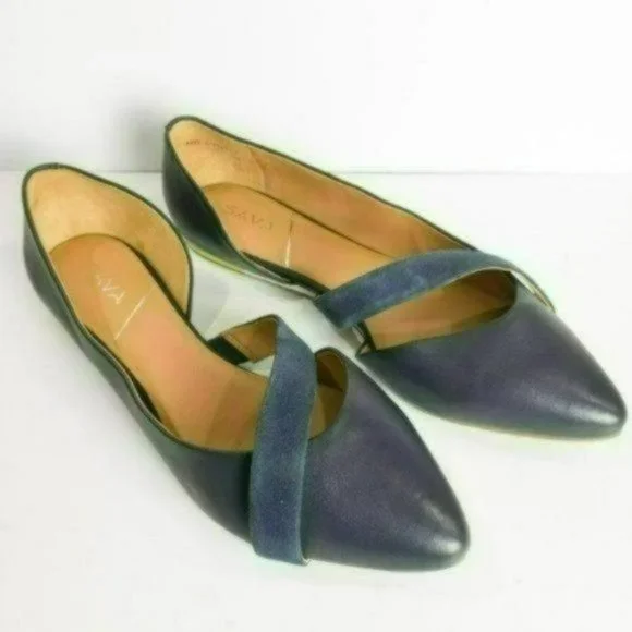 Sava Lennox D'Orsay Flats -10W - Picture 6 of 8
